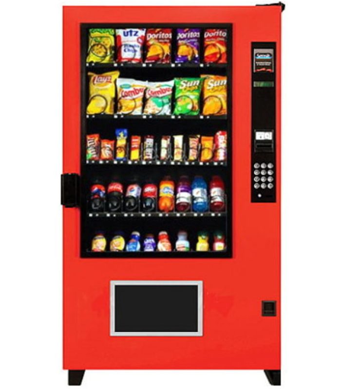 The AMS 39 Snack and Bottle Combo Vending Machine is designed for outdoor use, offering 36 diverse selections to cater to a wide range of preferences. This full-sized glass front vending machine includes 10 selections for wide snacks, 10 for candy bars and candies, and 16 for bottled drinks. Its robust design makes it ideal for high-traffic areas such as schools, offices, medical centers, and hotels. Key Features: Comprehensive Selection: 36 selections for snacks, candy bars, and bottled drinks ensure a wide variety of options. Outdoor Ready: Rated for outdoor use, making it perfect for high-traffic areas. Cashless Payment: Includes the state-of-the-art Nayax Touch Credit Card Reader, supporting mobile payments like Apple Pay and other NFC options. Guaranteed Delivery: Features the Sensit® patented guaranteed delivery system to ensure product delivery or refunds. Energy Efficient: Equipped with the EnergySensit® cost-saver for reduced energy consumption. Enhanced ValueVend: Maximizes value for both operators and customers. Durable Construction: Made with polyurethane foam insulation for long-lasting durability. Interchangeable Parts: Many parts are compatible with other AMS vending machines, simplifying maintenance. Warranty: Comes with a 3-year warranty on the board and refrigeration system, and a 1-year warranty on all other parts. Machine Specifications: Height: 72" (182.8 cm) Width: 39" (99 cm) Depth: 35" (88.9 cm) Selections: 36 total Wide snacks: 10 Candy bars and candy: 10 Bottled drinks: 16 Footprint: 1365 square inches (9.5 square feet; 0.88 square meters) Important Shipping Details: This item is a large freight item generally shipped on a pallet via a freight trucking company, considered dock-to-dock shipping. Additional charges may apply for delivery locations with limited access, residential addresses, or if a liftgate is required. Customers will be notified of any additional fees prior to shipment. What Does Dock-to-Dock Mean? Select dock-to-dock if you have a dock or forklift at the delivery location. If there is no loading dock or forklift, you will need to select the liftgate option. What is a Liftgate? A liftgate is a lift on the back of the delivery truck that allows the driver to lower heavy freight items to ground level. What Does Inside Delivery Include? Inside delivery includes ground-level delivery inside the building. It does not include stairs or restricted access and typically adds approximately 3 weeks to the delivery time on top of production time. The AMS 39 Snack and Bottle Combo Vending Machine is an excellent choice for those needing a versatile, durable, and cashless vending solution. Its robust features and large selection capacity make it a valuable addition to any high-traffic location.