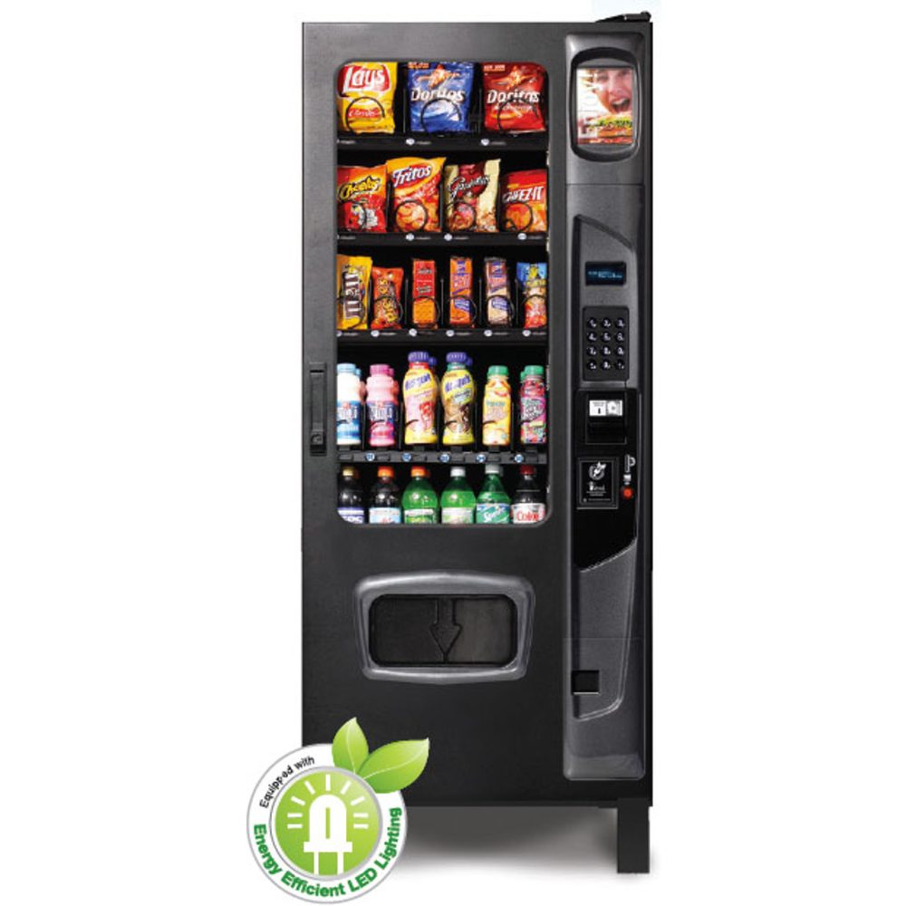 Dual Zone Snack and Soda Vending Machine (25 Selections)