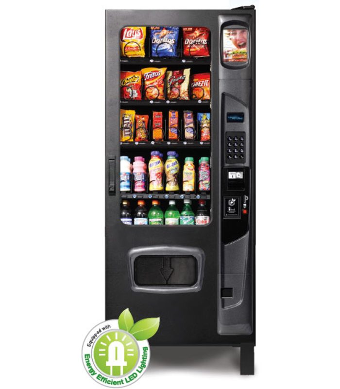 Dual Zone Snack and Soda Vending Machine (25 Selections)