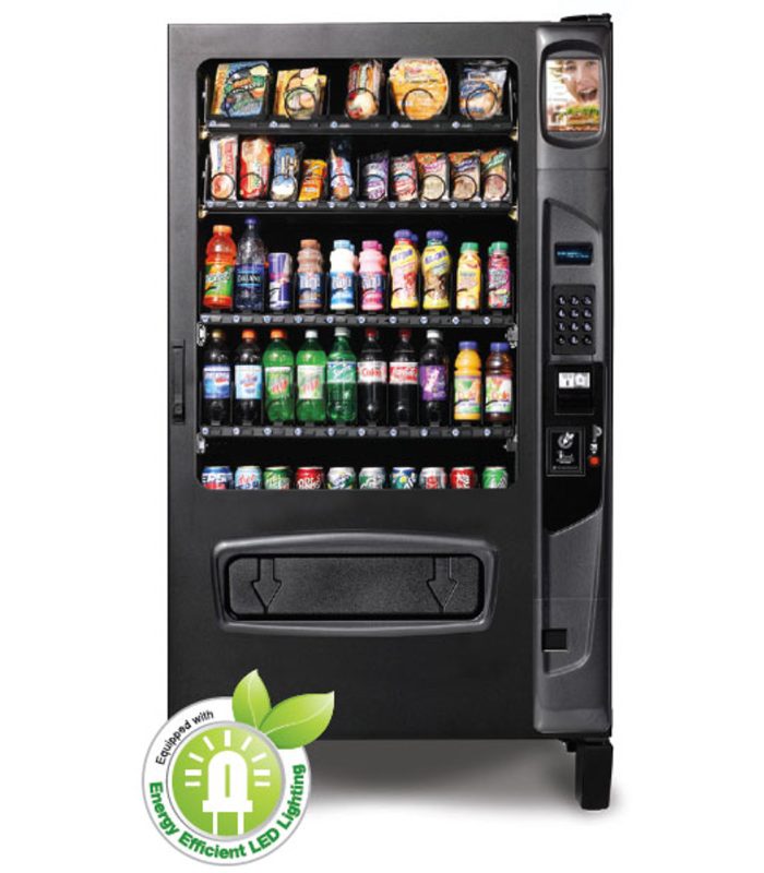 Refrigerated Snack and Soda Vending Machine (45 Selections)