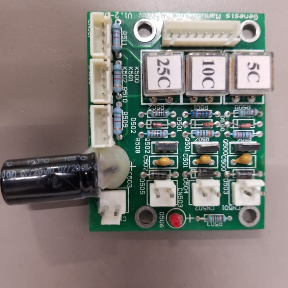 GENESIS COIN MECH CONTROL BOARD
