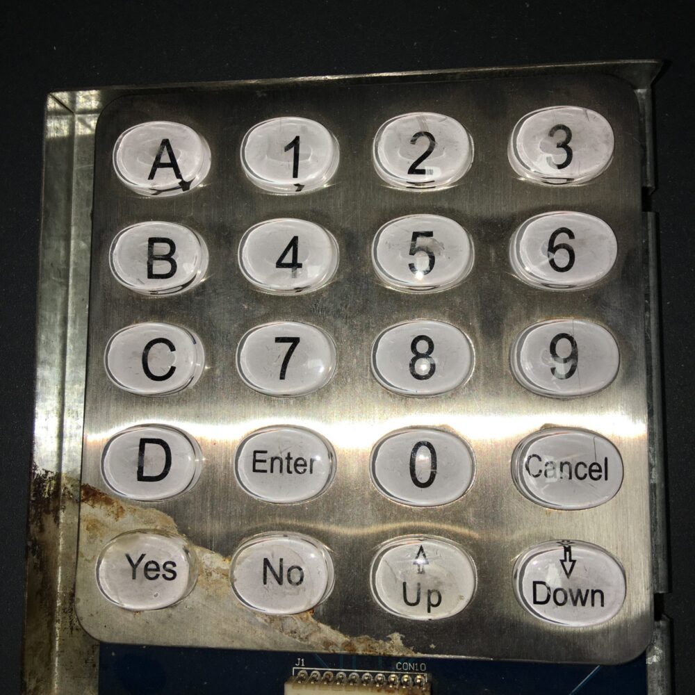 KEYPAD Control board FOR NV2020 & FEH-B12 COMBO VENDING MACHINE